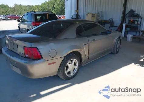 2002 Ford Mustang из США, поврежденный, VIN 1FAFP40402F186628
